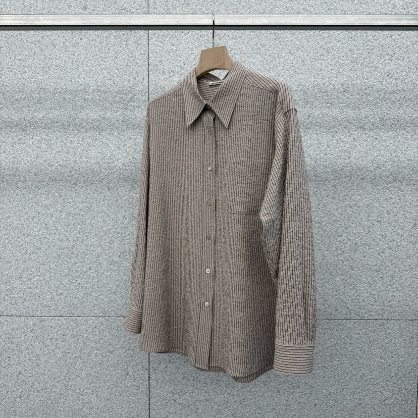 AT THE BAGEL東大門直郵㊣女裝新款26春夏襯衫蕾絲衫春款AT THE BAGEL襯衫/蕾絲衫圖色1