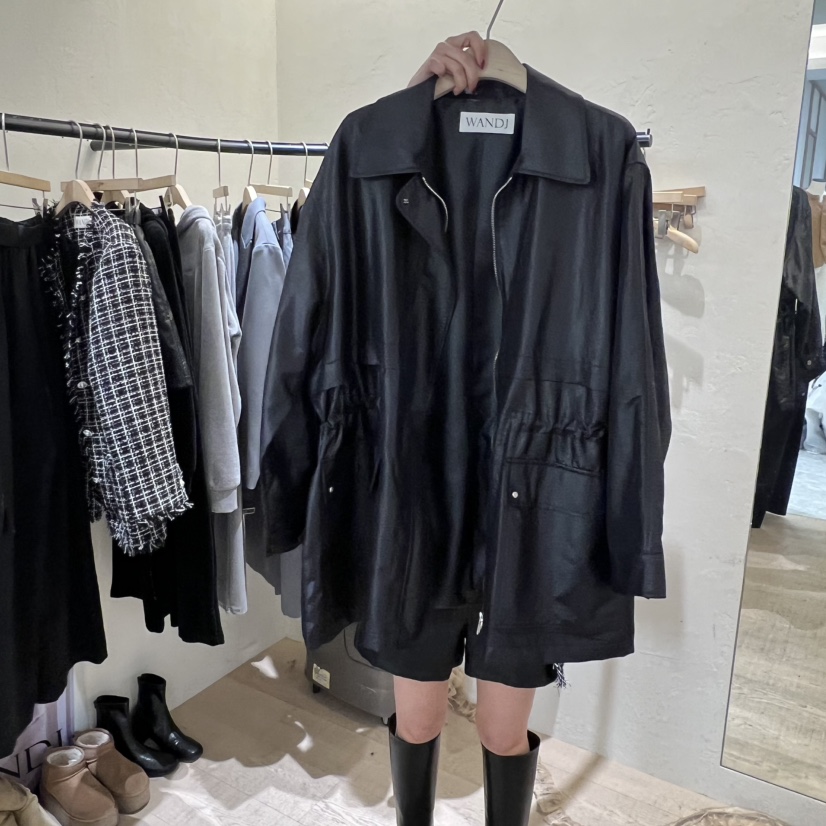 W AND J㊣東大門代購女裝新品休閑26春夏人氣真品職業夾克W AND J夾克圖色1