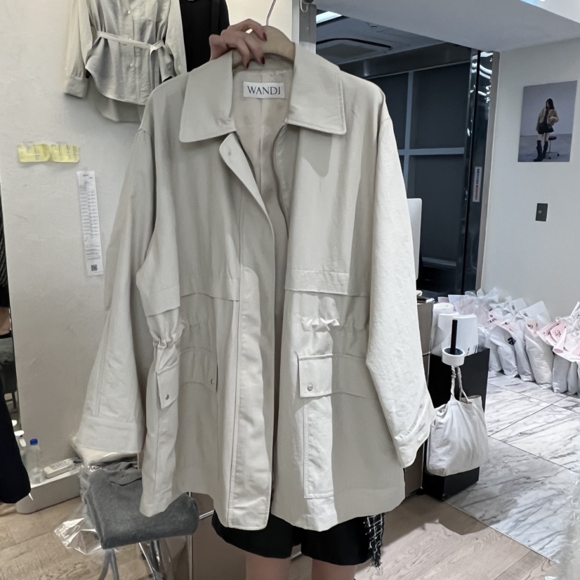 W AND J㊣東大門代購女裝新品休閑26春夏人氣真品職業夾克W AND J夾克圖色2
