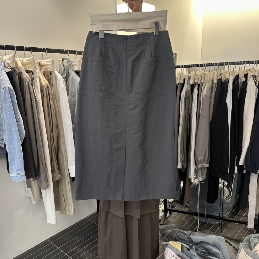 FIND-P㊣東大門代購女士新品推薦人氣26春夏時尚職業長裙春款FIND-P長裙