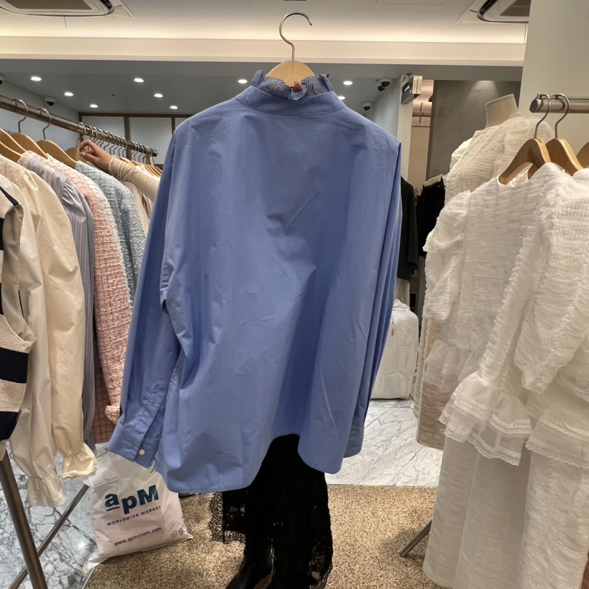 A㊣東大門代購女裝新品26春夏休閑時尚真品推薦熱賣襯衫蕾絲衫A STORE襯衫/蕾絲衫