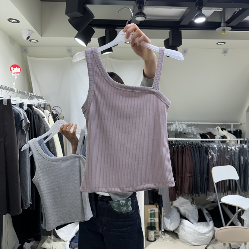 OWNS東大門直郵㊣女裝新品職業熱賣真品推薦26春夏吊帶背心春款OWNS HAUS吊帶/背心圖色2