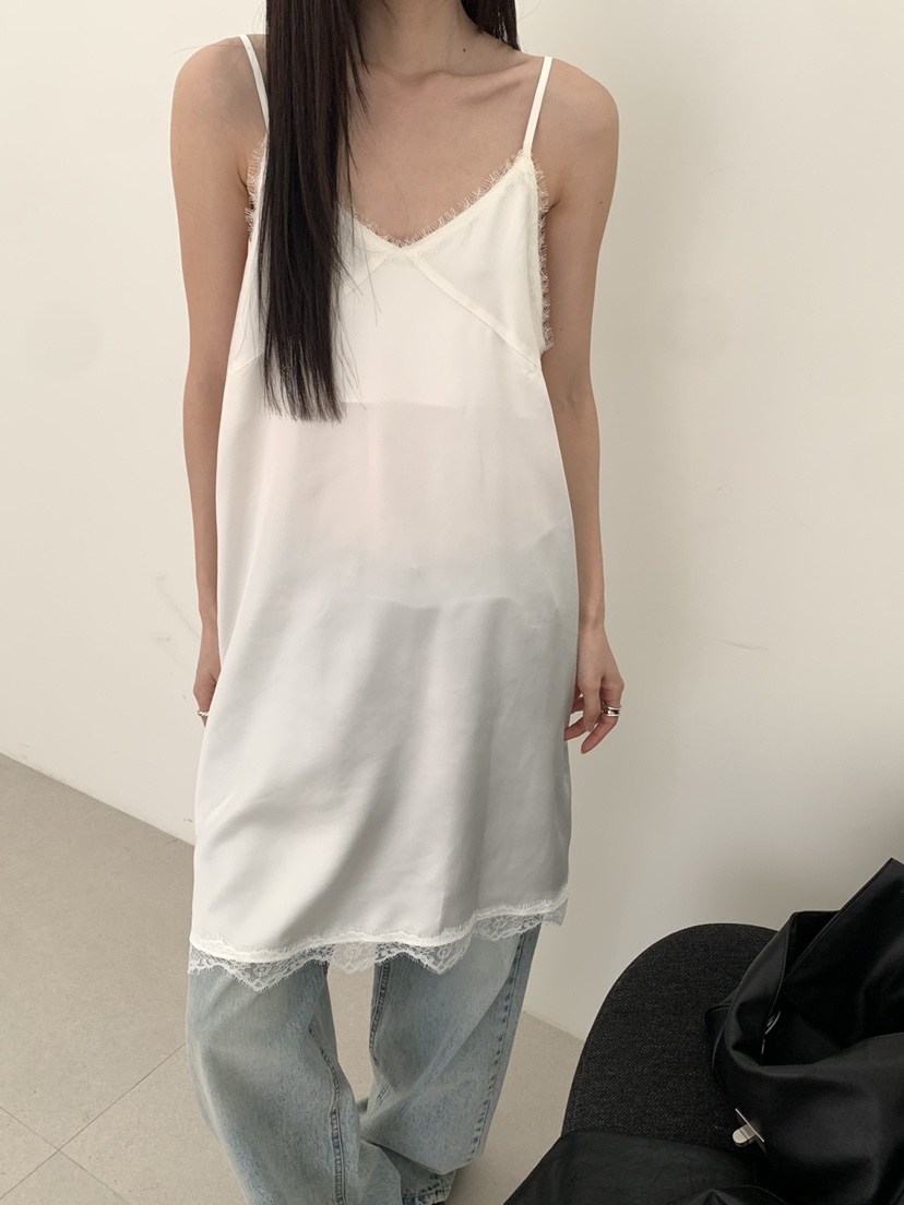 B_GARDER㊣東大門代購女裝新款26春夏時尚休閑推薦連衣裙蕾絲B.GARDER連衣裙