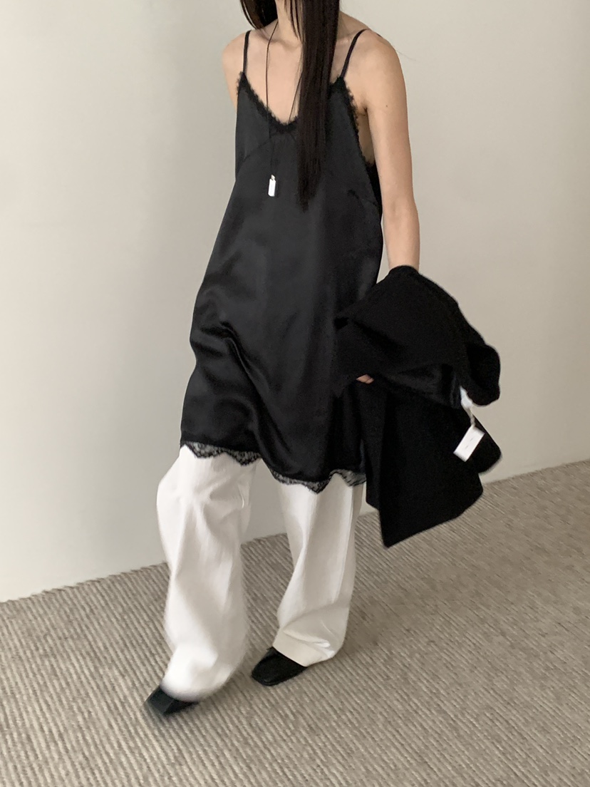 B_GARDER㊣東大門代購女裝新款26春夏時尚休閑推薦連衣裙蕾絲B.GARDER連衣裙