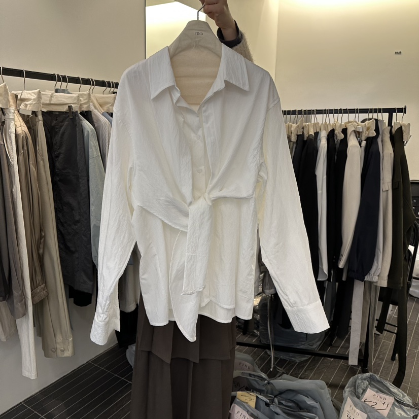 FIND-P東大門直郵㊣女士新款職業休閑熱賣人氣襯衫蕾絲衫春款FIND-P襯衫/蕾絲衫圖色1