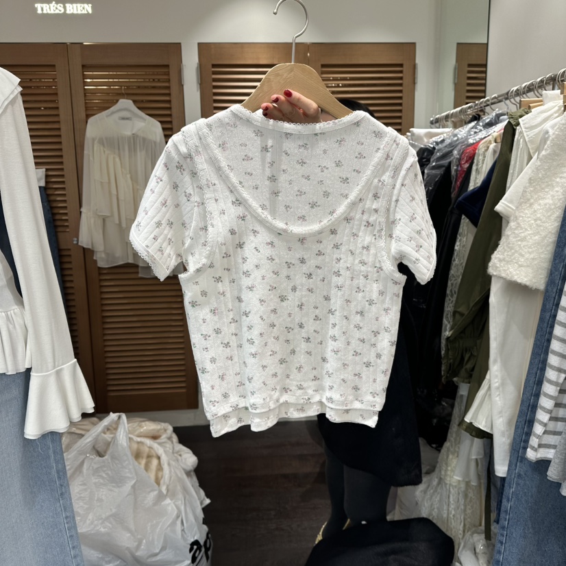 TRES BIEN㊣東大門實拍女士新品休閑熱賣真品套裝春款套裝TRES BIEN套裝