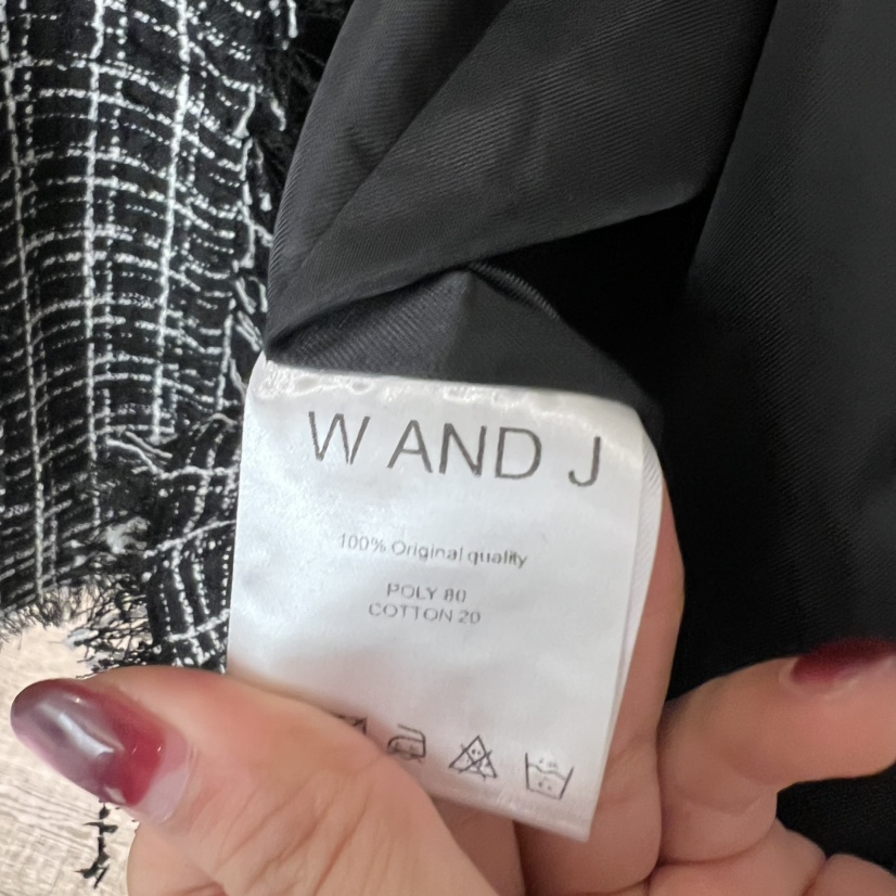 W AND J韓國直郵㊣女裝新品休閑真品職業26春夏推薦夾克春款W AND J夾克