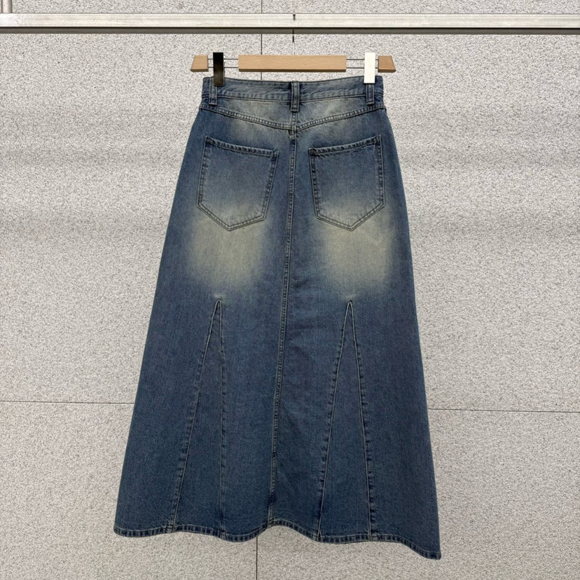 AT THE BAGEL韓國直郵㊣女裝新品真品休閑時尚推薦長裙春款AT THE BAGEL長裙