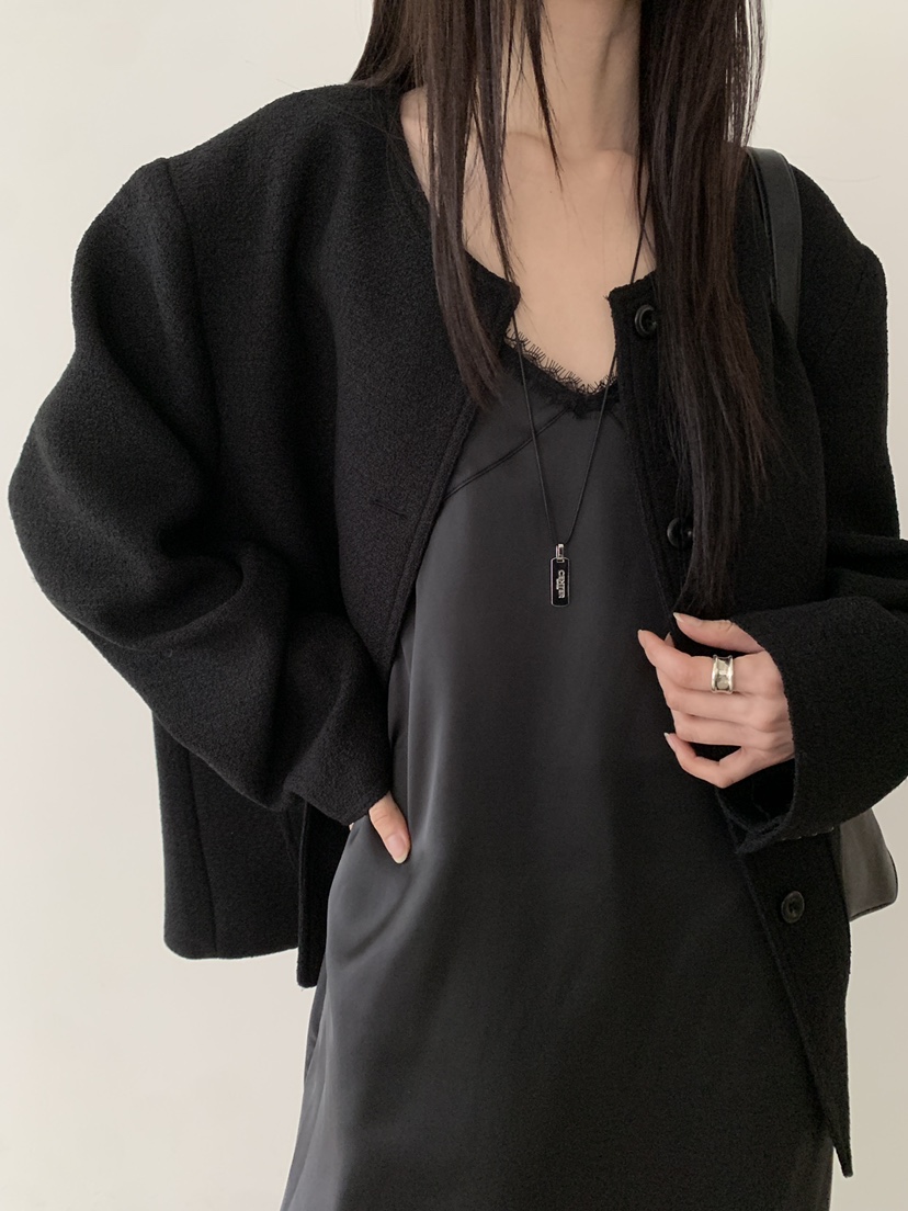 B_GARDER㊣東大門實拍女士新款推薦休閑時尚熱賣夾克粗花呢B.GARDER夾克