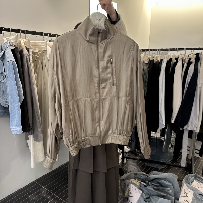 FIND-P㊣東大門代購女士新款26春夏時尚職業真品人氣夾克春款FIND-P夾克圖色2