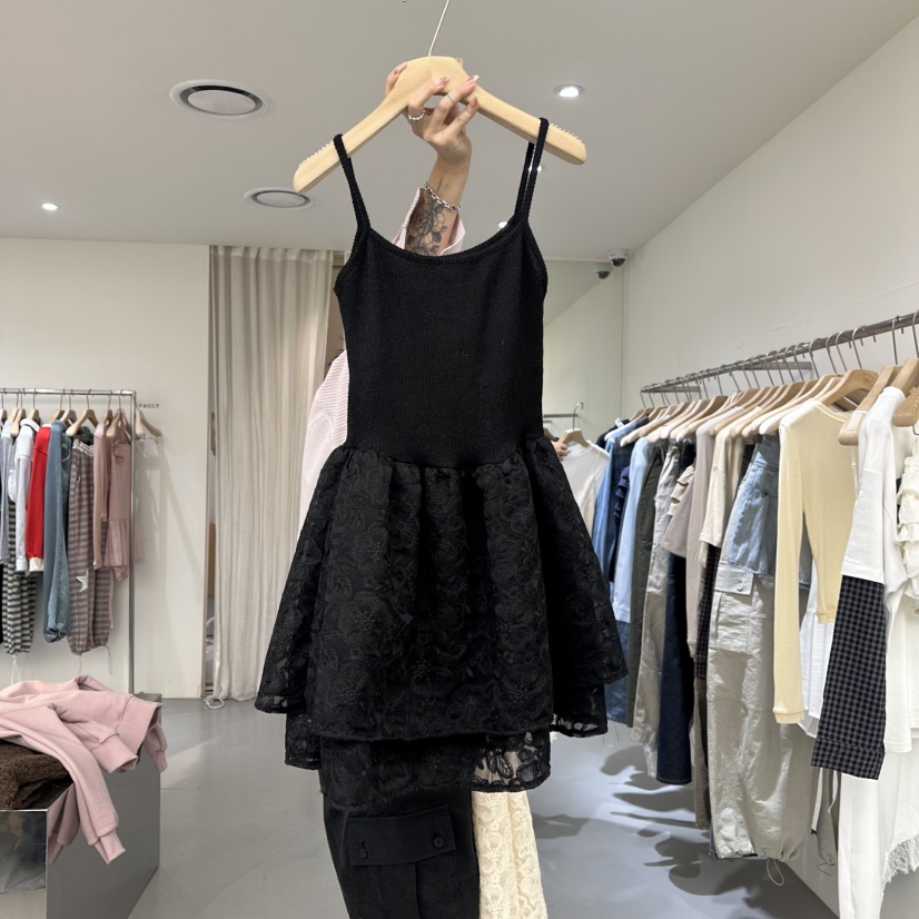 VAULT㊣東大門實拍女士新品人氣真品時尚休閑職業連衣裙春款VAULT連衣裙