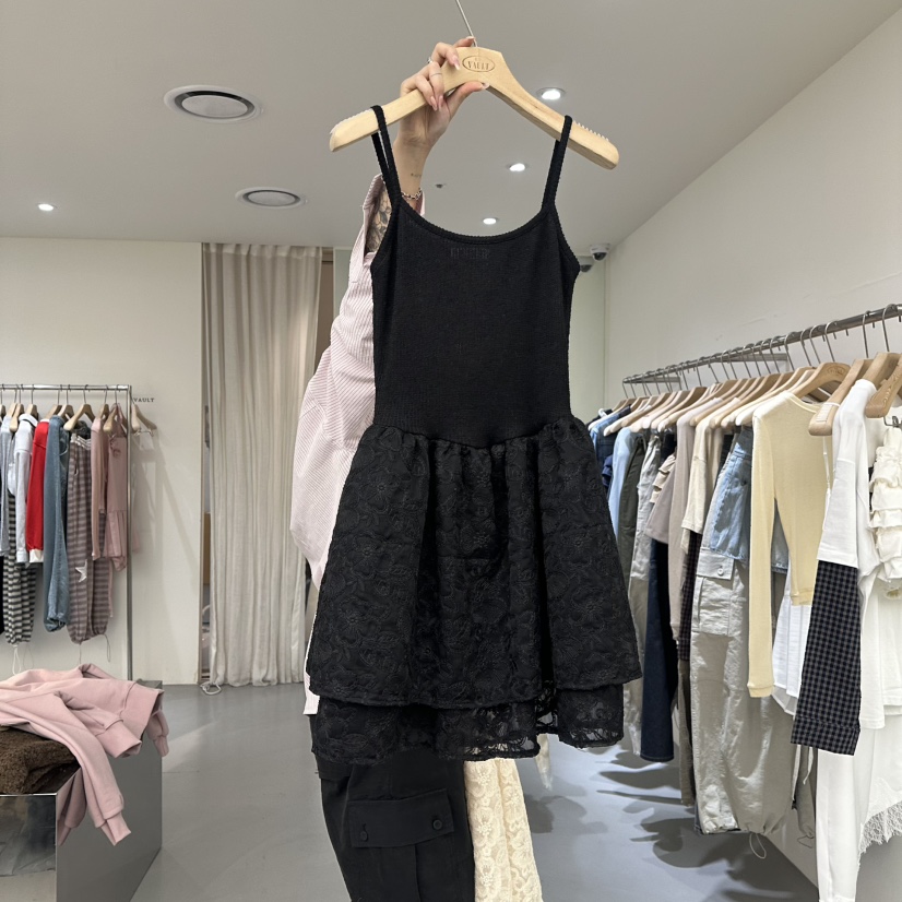 VAULT㊣東大門實拍女士新品人氣真品時尚休閑職業連衣裙春款VAULT連衣裙圖色2