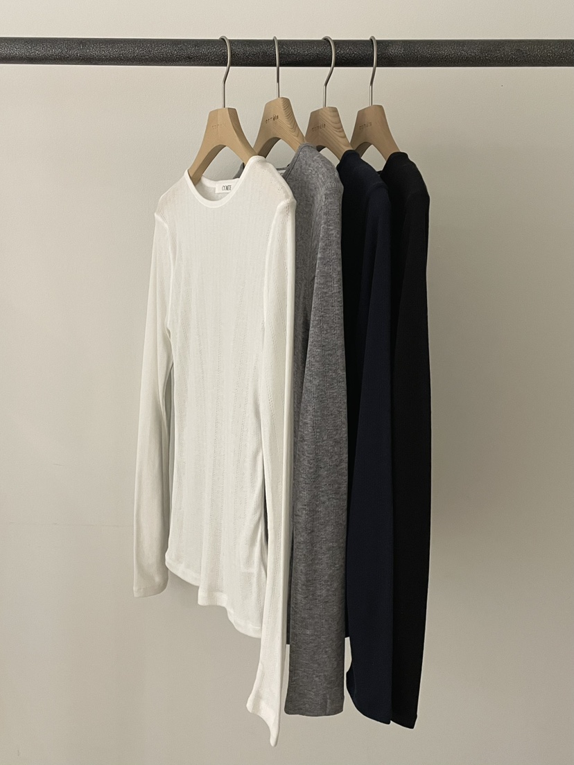 COMETE東大門直郵㊣女士新品職業人氣休閑熱賣時尚26春夏長袖T恤COMETE長袖T恤