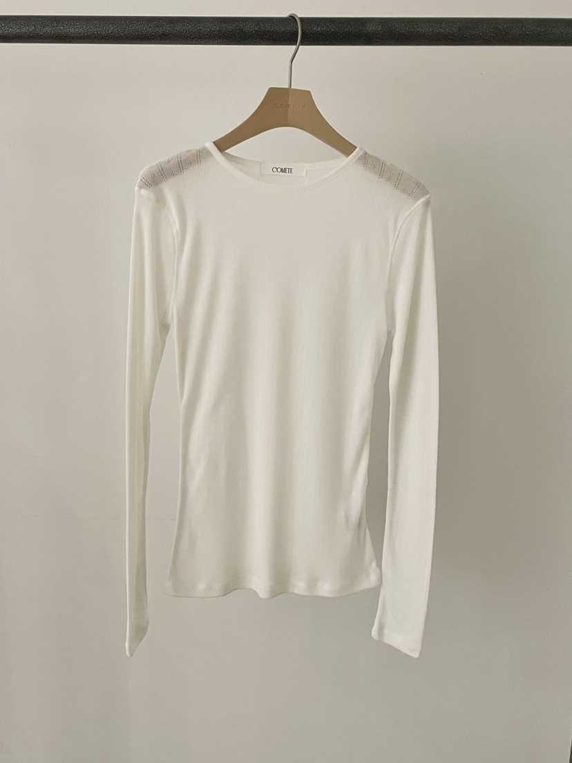 COMETE東大門直郵㊣女士新品職業人氣休閑熱賣時尚26春夏長袖T恤COMETE長袖T恤圖色1