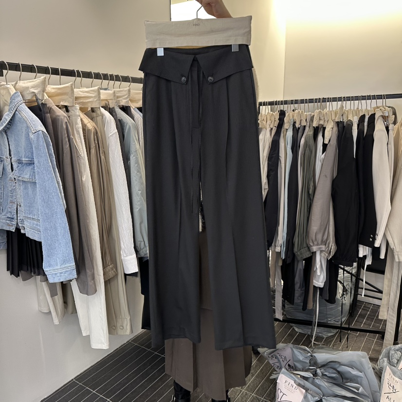 FIND-P東大門直郵㊣女士新款真品熱賣時尚推薦人氣休閑褲春款FIND-P休閑褲圖色2