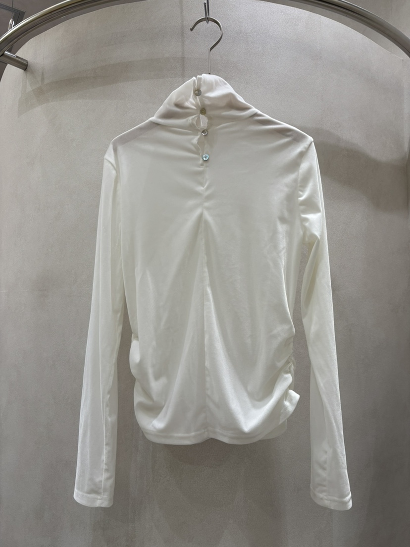 WHO IS SHE韓國代購㊣女士新品熱賣長袖T恤天鵝絨兩面穿春款WHO IS SHE長袖T恤