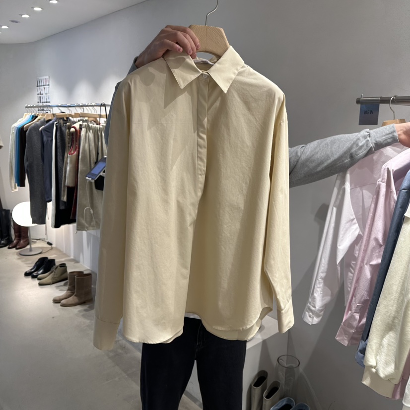 ROOM K-P韓國代購㊣女士新品人氣休閑26春夏襯衫蕾絲衫春款ROOM K襯衫/蕾絲衫圖色2