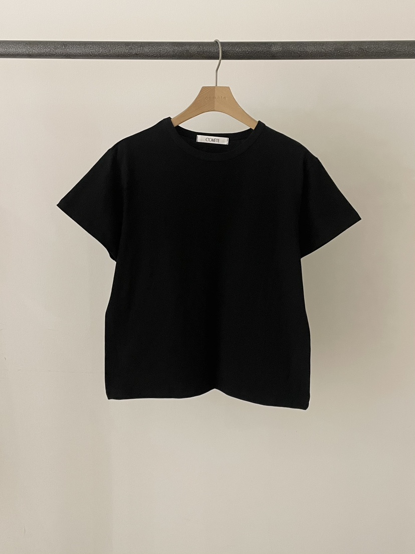 COMETE韓國代購㊣女裝新品時尚人氣休閑職業26春夏熱賣推薦T恤COMETET恤圖色5