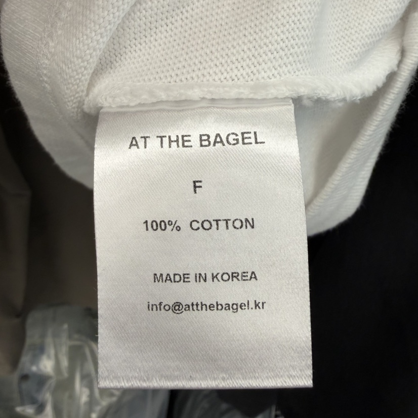 AT THE BAGEL東大門直郵㊣女士新款26春夏職業T恤口袋春款AT THE BAGELT恤