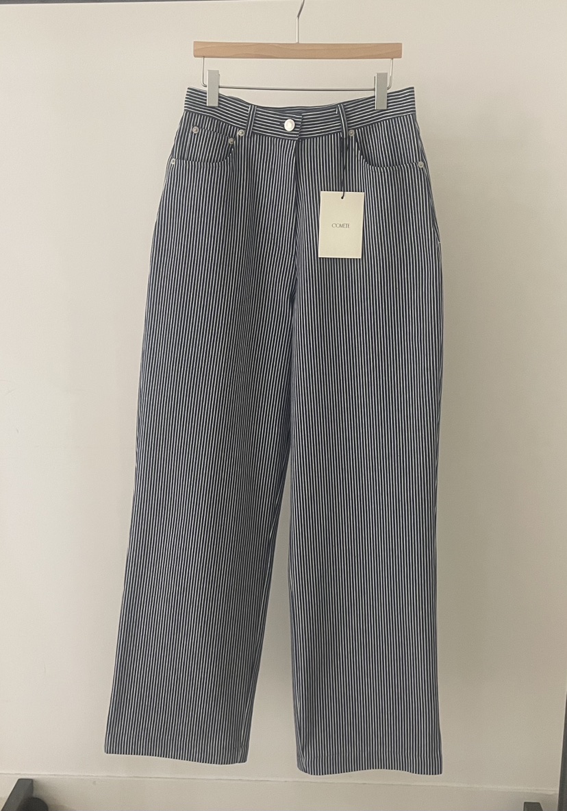 COMETE㊣東大門實拍女士新款推薦休閑職業熱賣真品人氣休閑褲COMETE休閑褲圖色1