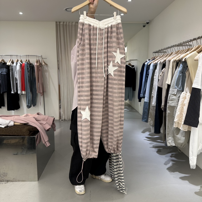 VAULT㊣東大門代購女士新品職業推薦時尚人氣26春夏休閑褲春款VAULT休閑褲圖色1