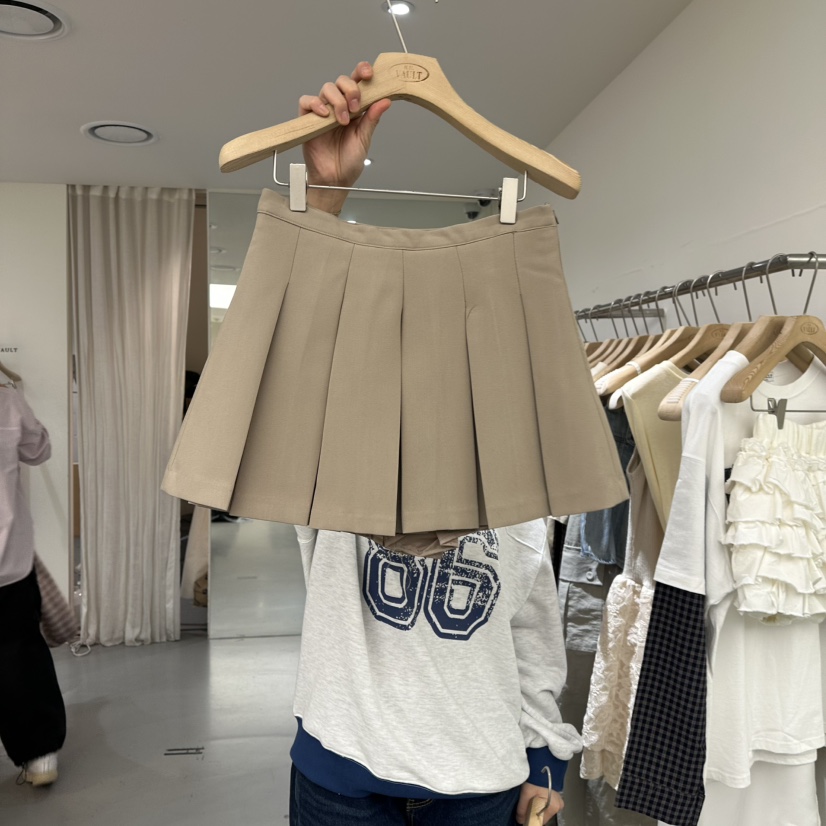 VAULT韓國直郵㊣女裝新品推薦人氣時尚26春夏職業熱賣短裙春款VAULT短裙圖色2