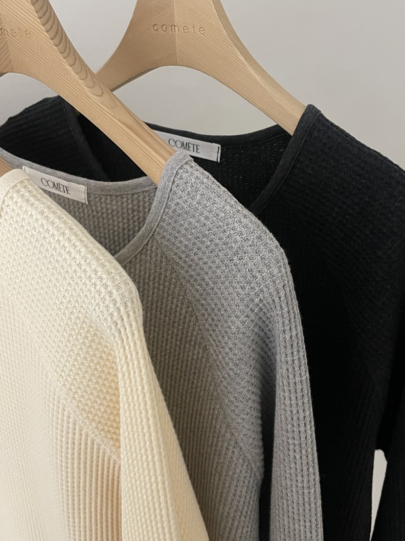 COMETE㊣東大門實拍女裝新款26春夏人氣職業時尚休閑針織衫COMETE針織衫