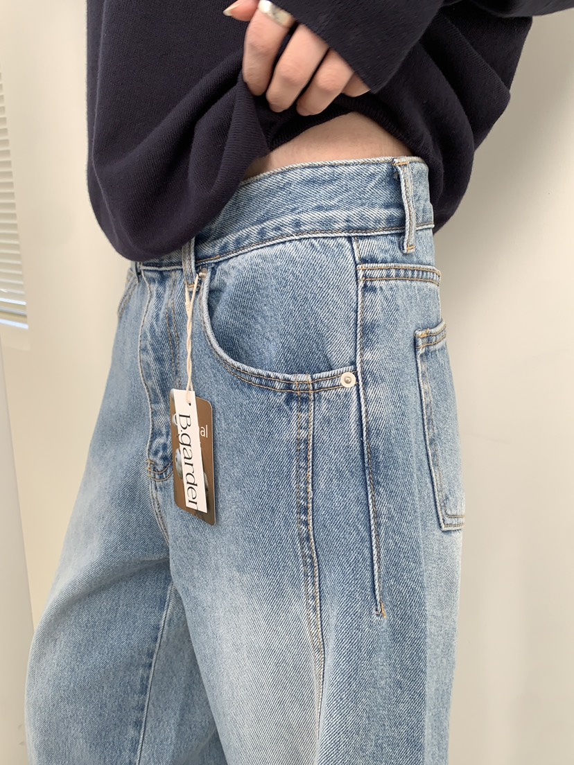 B_GARDER韓國直郵㊣女裝新品26春夏推薦真品休閑時尚牛仔褲B.GARDER牛仔褲