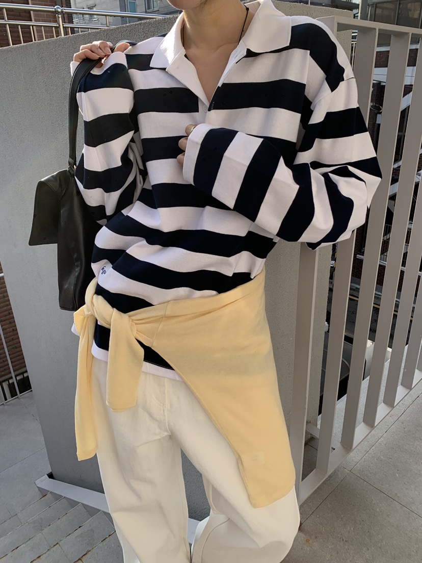 B_GARDER韓國直郵㊣女士新款熱賣職業26春夏真品休閑長袖T恤B.GARDER長袖T恤