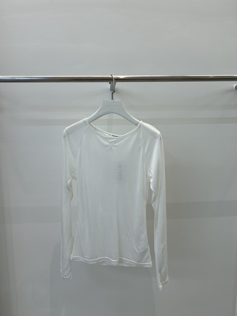 BETTER㊣東大門實拍女裝新品26春夏休閑人氣熱賣長袖T恤春款BETTER長袖T恤圖色1