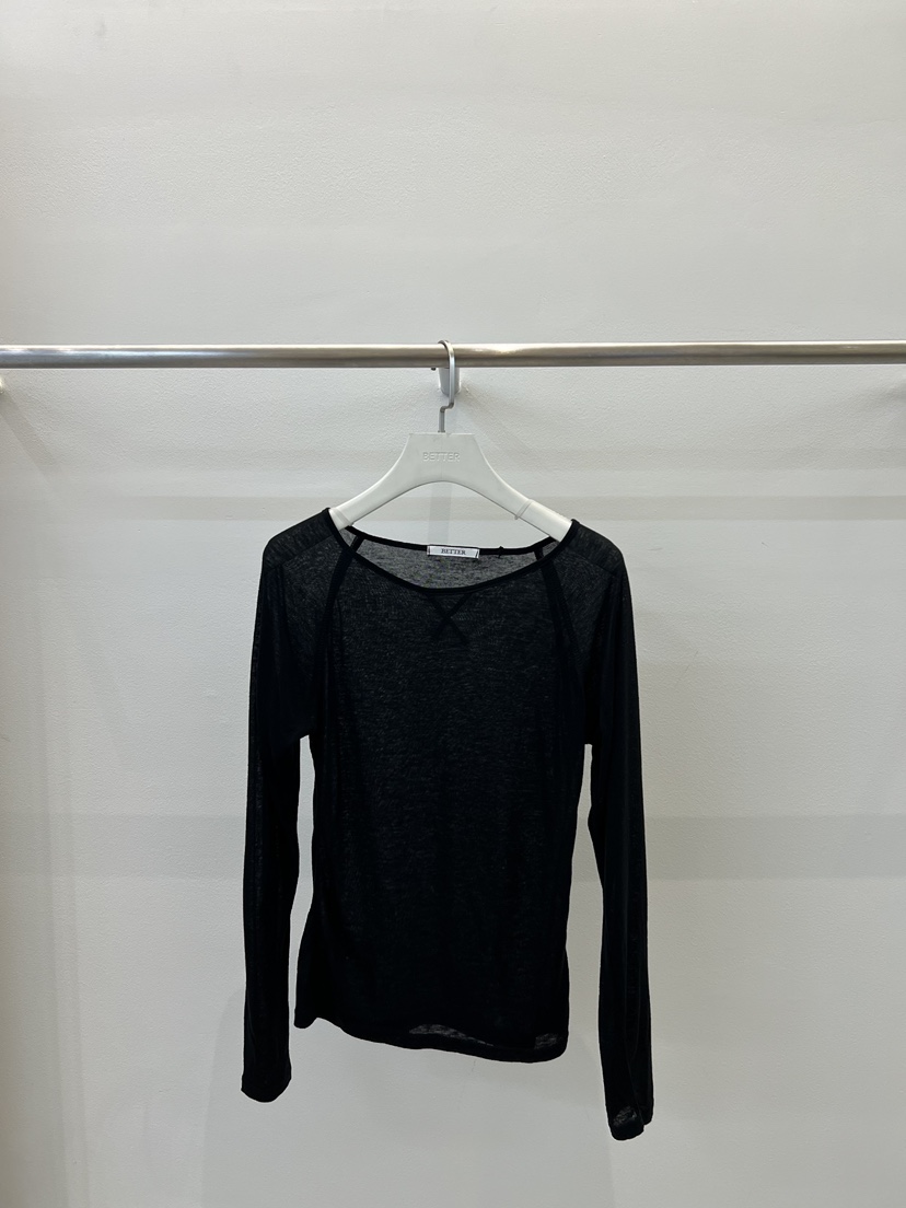 BETTER㊣東大門實拍女裝新品26春夏休閑人氣熱賣長袖T恤春款BETTER長袖T恤圖色3