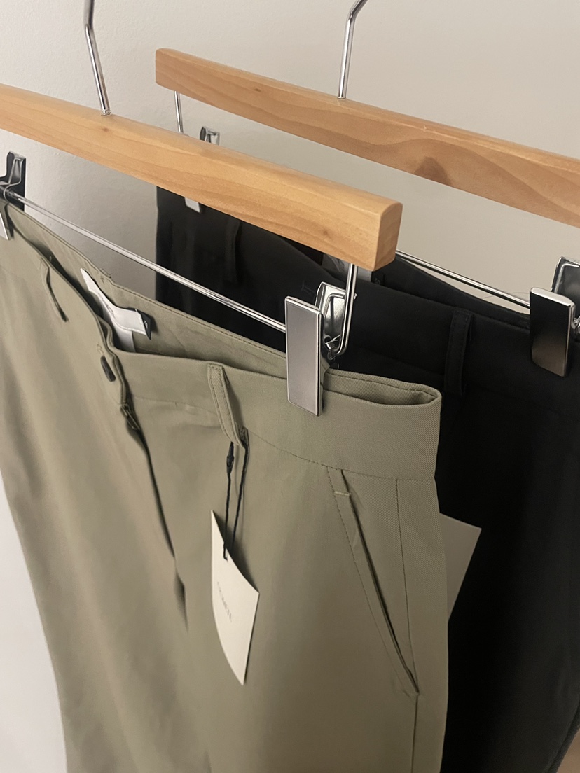 COMETE韓國代購㊣女裝新款真品推薦人氣休閑職業時尚休閑褲COMETE休閑褲