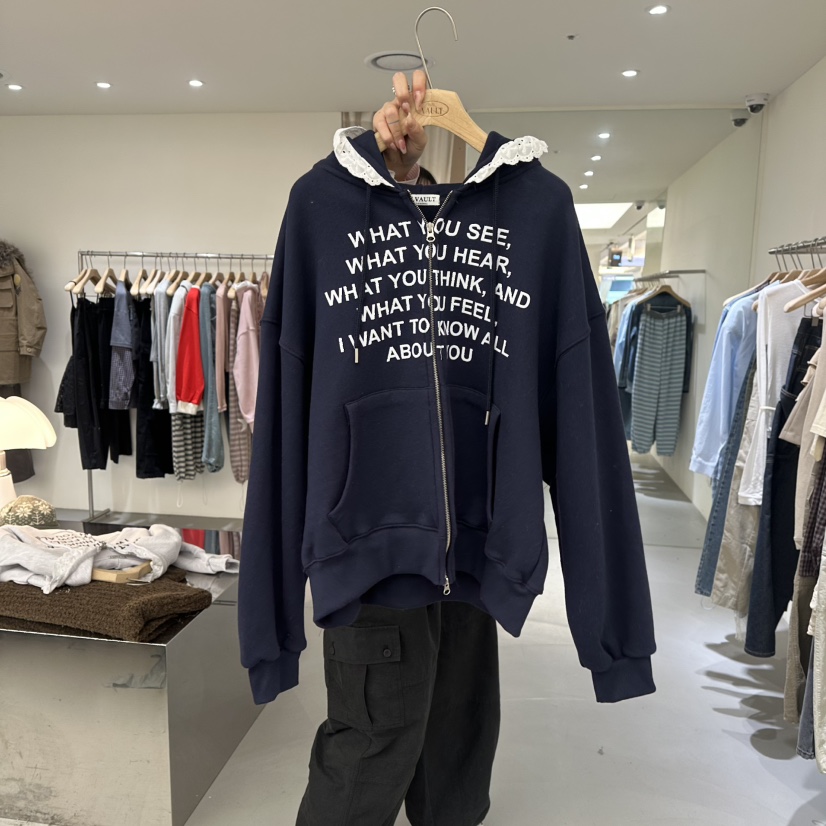 VAULT㊣東大門實拍女裝新款職業26春夏休閑人氣推薦衛衣春款VAULT衛衣圖色2