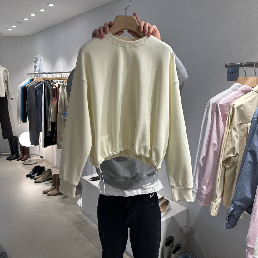 ROOM K-P韓國代購㊣女裝新款職業人氣26春夏時尚衛衣春款ROOM K衛衣圖色1