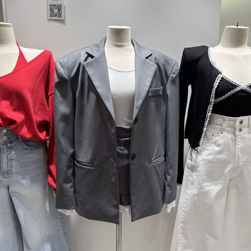 BAIE.38東大門直郵㊣女士新款休閑職業時尚人氣26春夏夾克春款BAIE.38夾克圖色2