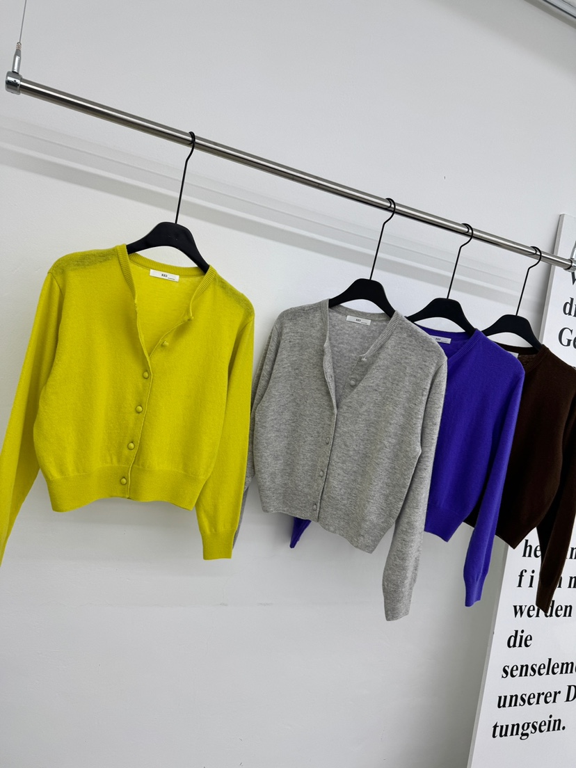 RED-A㊣東大門實拍女裝新品休閑熱賣推薦人氣26春夏針織衫開衫RED-A針織衫