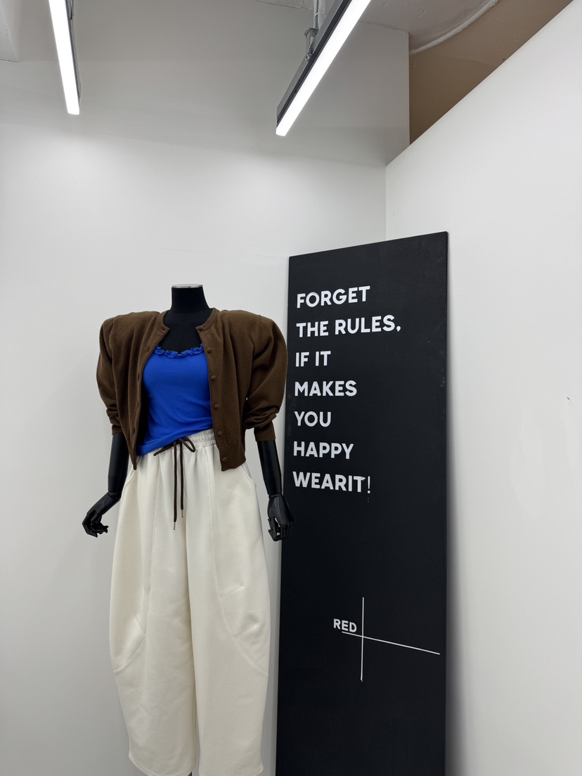 RED-A㊣東大門實拍女裝新品休閑熱賣推薦人氣26春夏針織衫開衫RED-A針織衫