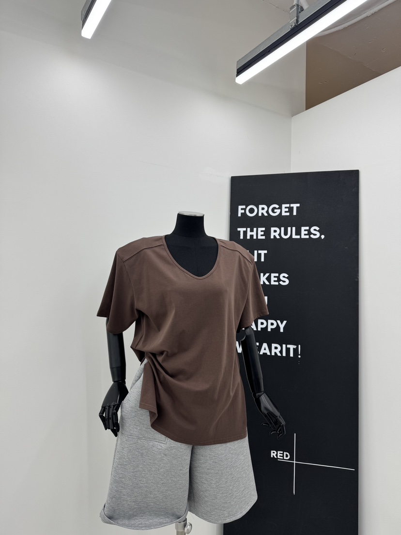 RED-A韓國直郵㊣女士新款推薦26春夏休閑人氣真品職業熱賣T恤RED-AT恤