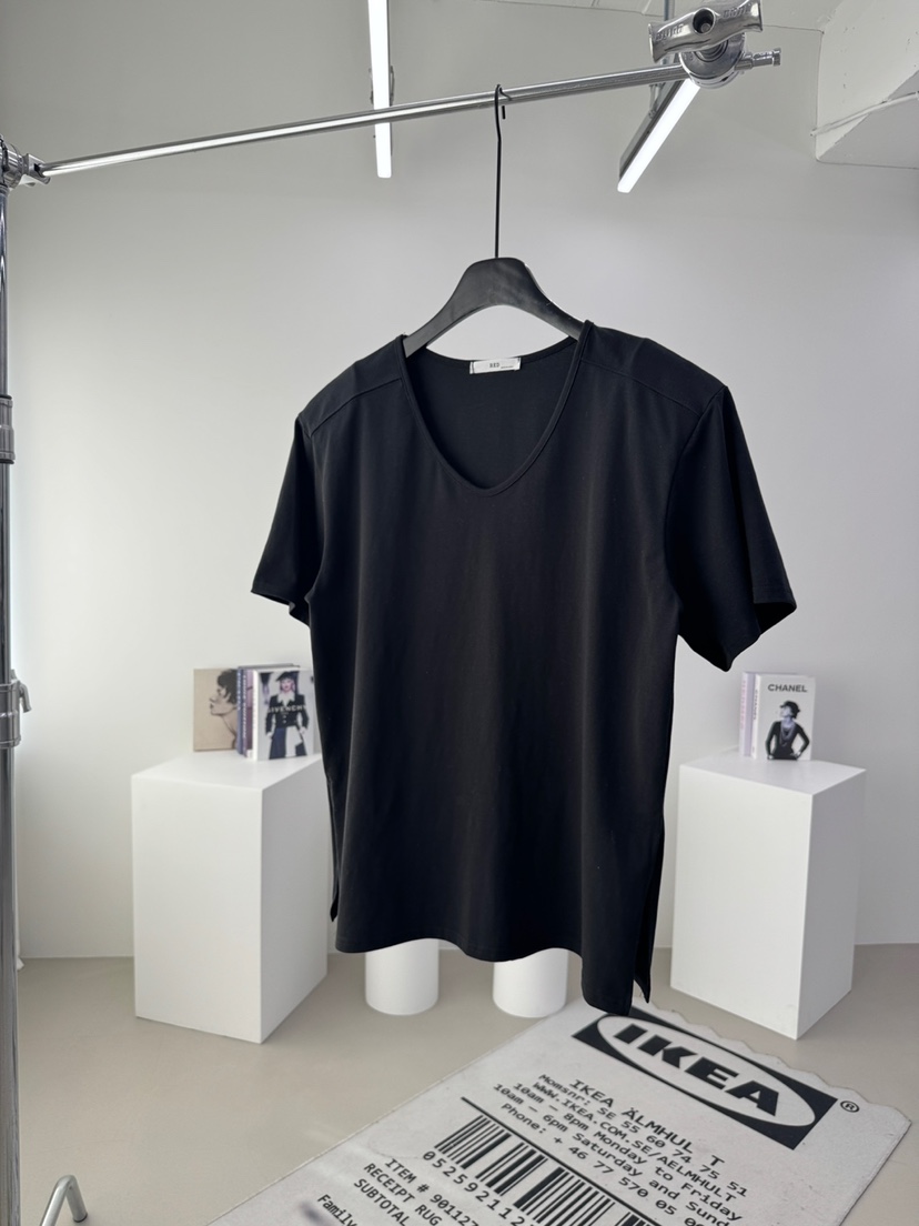 RED-A韓國直郵㊣女士新款推薦26春夏休閑人氣真品職業熱賣T恤RED-AT恤圖色4