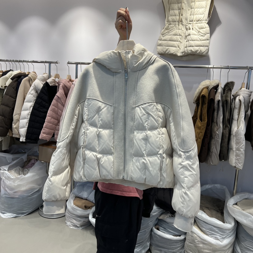 SIMPLE PARK/WMSTORY東大門直郵㊣女士新品26春夏短款羽絨服鵝絨SIMPLE PARK/WMSTORY短款羽絨服圖色2