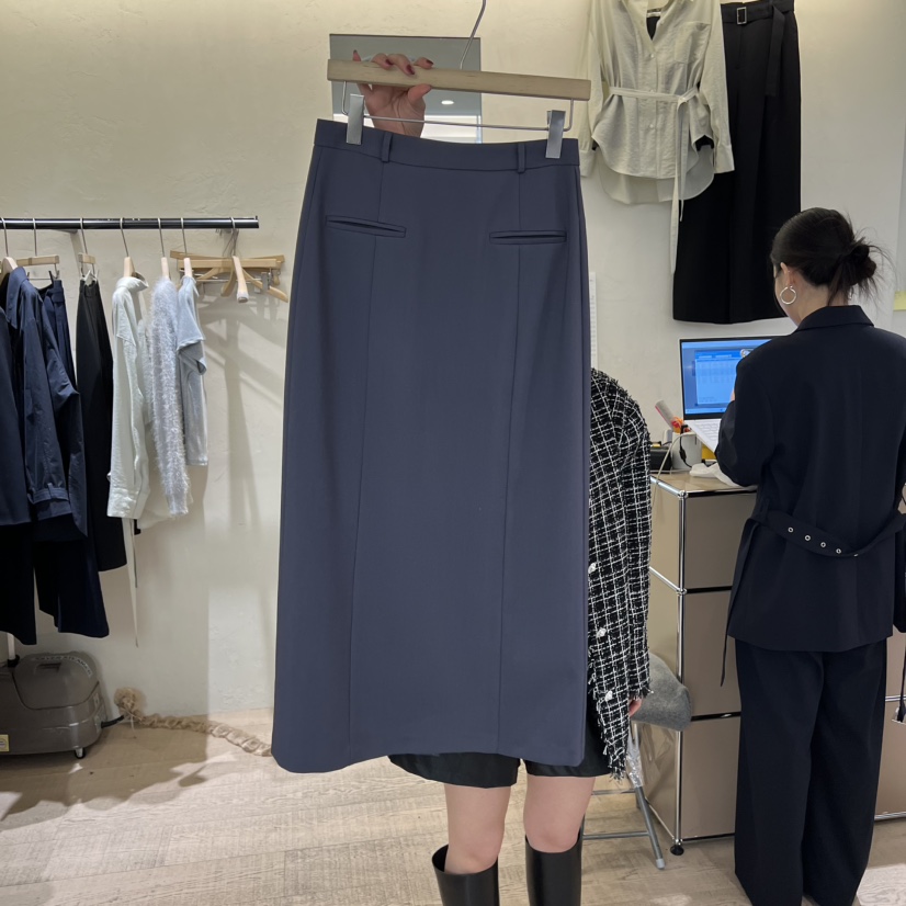 W AND J東大門直郵㊣女士新款推薦熱賣職業休閑真品26春夏長裙W AND J長裙圖色1