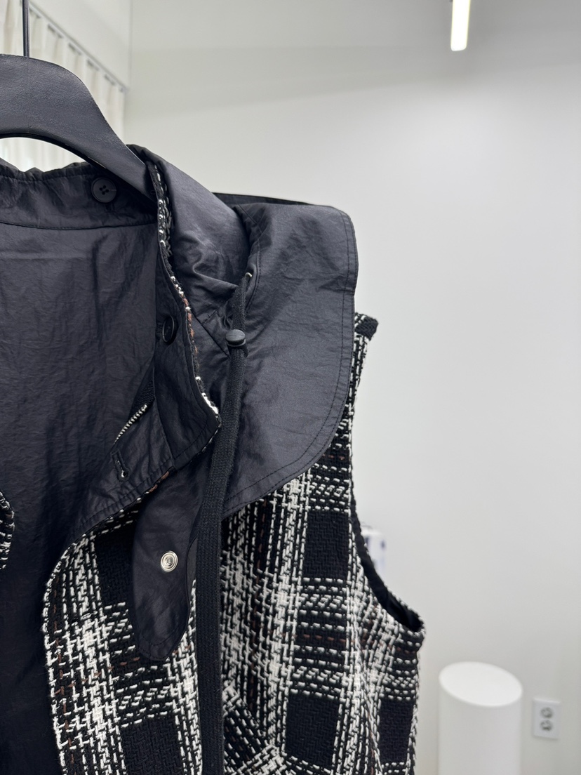 RED-A東大門直郵㊣女士新品真品26春夏馬甲粗花呢兩面穿雙面RED-A馬甲