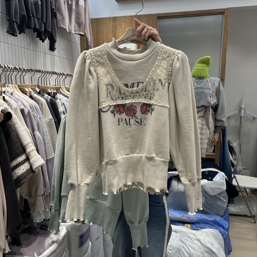 MARI CO㊣東大門實拍女裝新款熱賣推薦人氣26春夏衛衣春款MARI CO衛衣圖色1