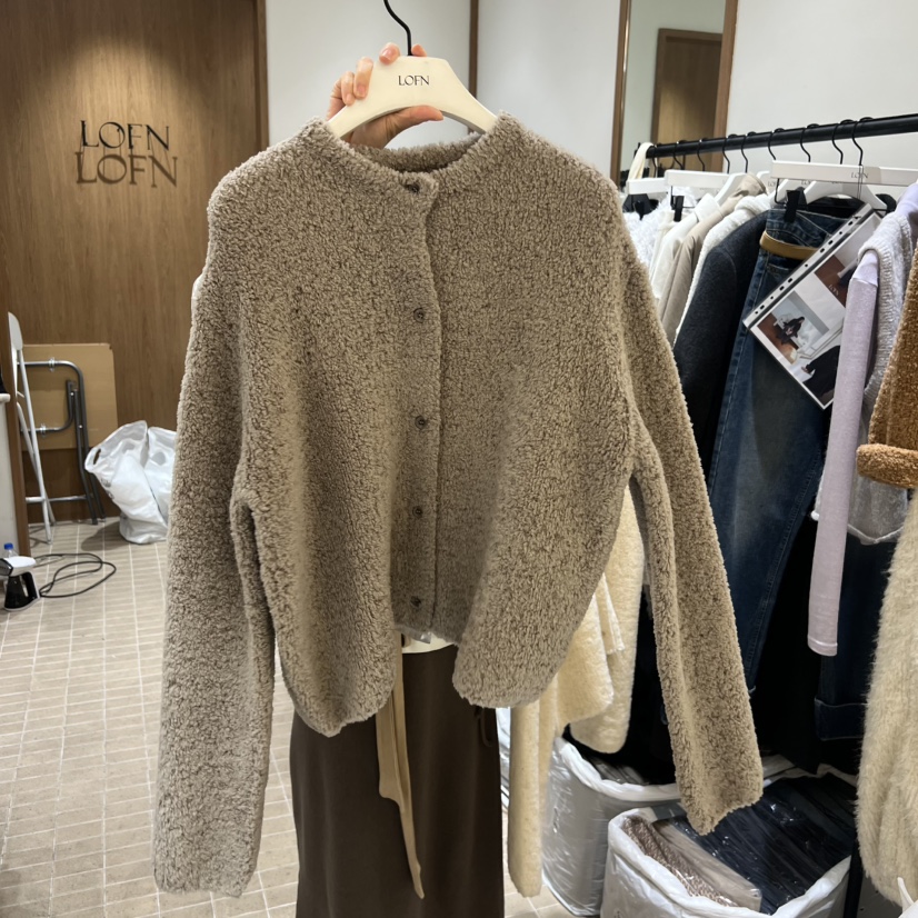 LOFN㊣東大門實拍女士新品休閑人氣時尚真品26春夏熱賣夾克LOFN夾克圖色2