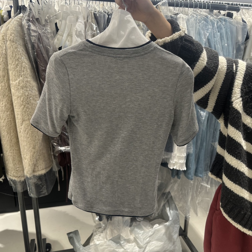 OLI SEOUL韓國直郵㊣女士新品推薦休閑26春夏真品職業T恤春款OLI SEOULT恤