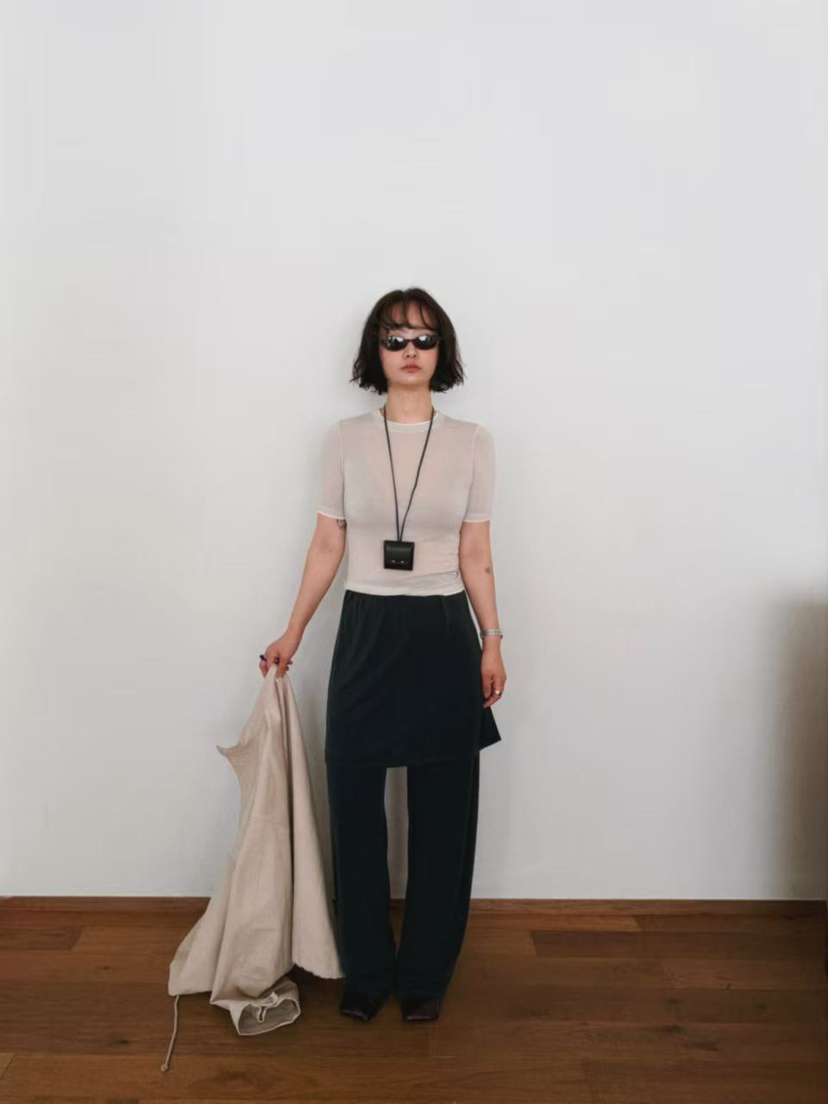 OLI SEOUL韓國直郵㊣女士新品推薦休閑26春夏真品職業T恤春款OLI SEOULT恤