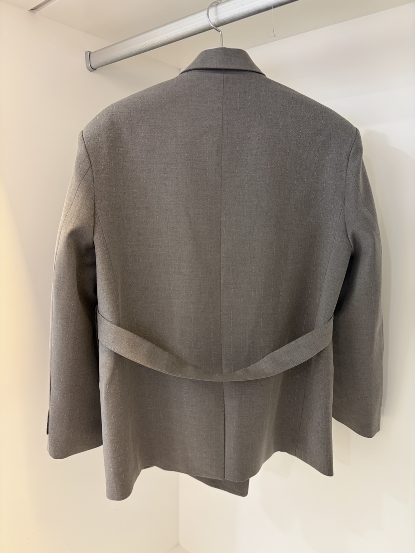 NORMAL韓國代購㊣女士新款時尚推薦休閑真品26春夏夾克含腰帶NORMAL夾克