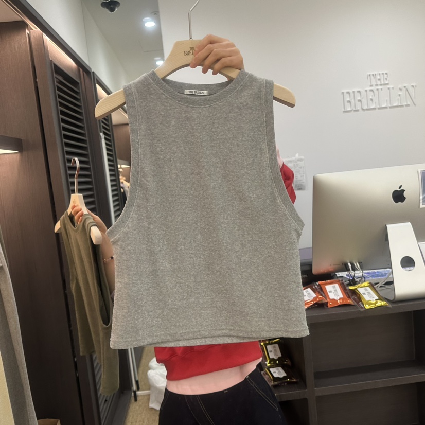 BRELLIN東大門直郵㊣女裝新款26春夏熱賣休閑時尚吊帶背心春款BRELLIN吊帶/背心圖色2