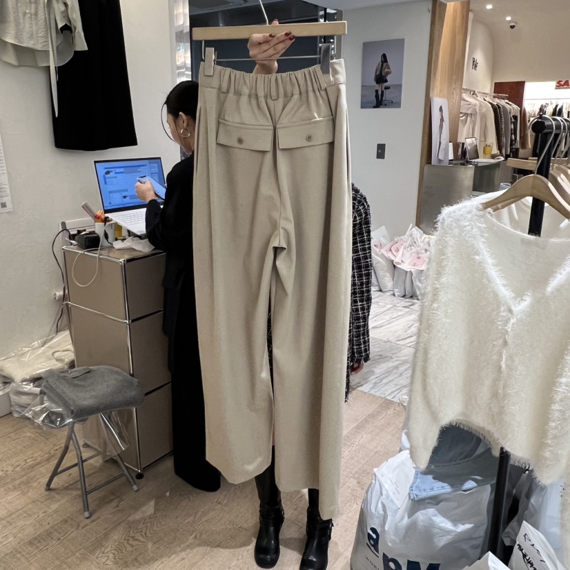 W AND J東大門直郵㊣女裝新款人氣休閑職業真品時尚休閑褲W AND J休閑褲