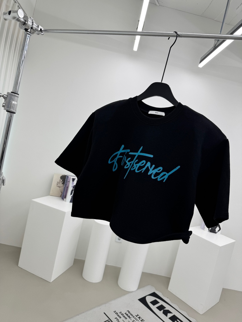 RED-A韓國代購㊣女士新款人氣真品時尚熱賣職業推薦休閑T恤RED-AT恤圖色3